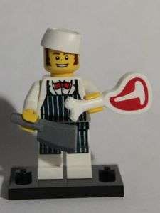 NEW LEGO MINIFIGURES SERIES 6 8827   Butcher  
