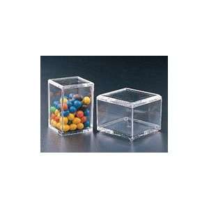  3 Square Acrylic Q tip/ Candy Box By Haung Acrylic 