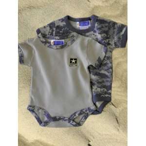 #2001 2 pack Infant Baby ACU Army Outfits 1 ACU Camouflage 