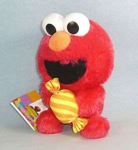 Sesame Street Elmo Dreams in Rainbow Colors 15cm Red  