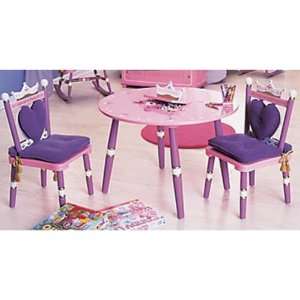  Levels of Discovery Royal Princess Table & Chair Set with 