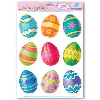 Easter Egg Window Cling Decorations  
