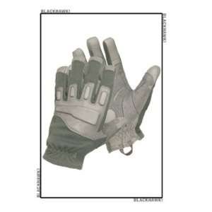  Blackhawk HellStorm Fury Commando Glove w/Kevlar, OD Green 