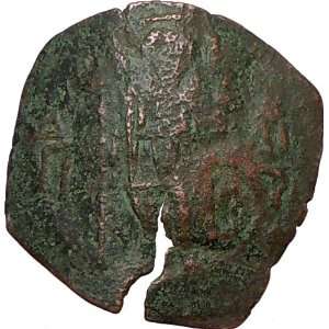  MICHAEL VIII Palaeologus crowned by Virgin 1261AD Ancient 