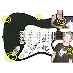 Stone Sour Autographed Signed Guitar & Proof