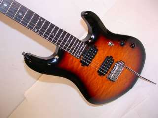Sterling By MusicMan John Petrucci JP100 3TS Guitar w/ Gig Bag, 3 Tone 