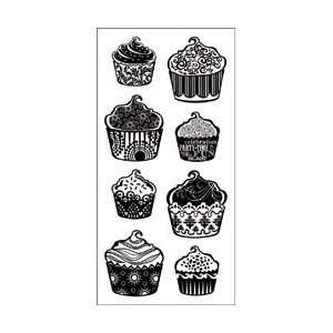   Stamps 4X8 Sheet   Cupcake by Inkadinkado Arts, Crafts & Sewing