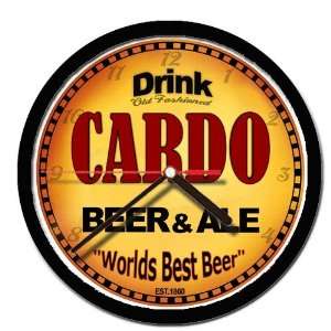  CARDO beer and ale cerveza wall clock 