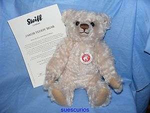 Steiff Teddy Bear Jakob Limited Edition 039935 Squeaks  