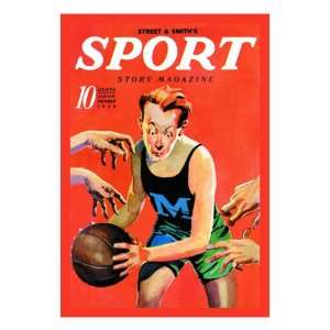    Sport Story Magazine Stiff Competition , 24x32