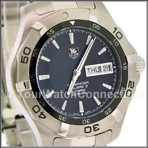   Heuer Aquaracer 2000 Calibre 5 Automatic Watch Mens Model WAF2010.BA
