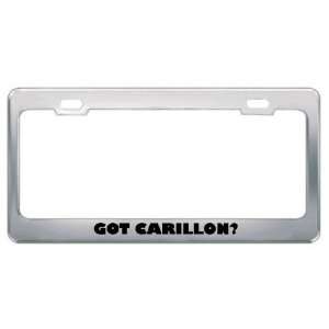  Got Carillon? Music Musical Instrument Metal License Plate 