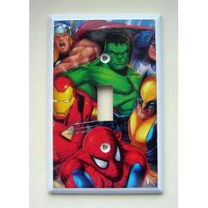  New Marvel Heroes Squad Hulk Wolverine Spiderman Ironman 