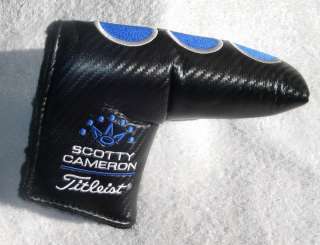 New Scotty Cameron Custom Shop Headcover Turbo Blue Cover **  