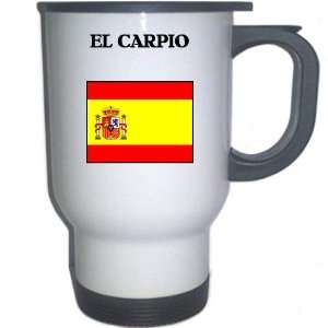  Spain (Espana)   EL CARPIO White Stainless Steel Mug 