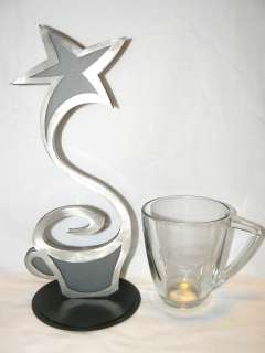 STARBUCKS 14 OZ COFFEE TEA HOT CHOCOLATE MUG CUP CLEAR GLASS UNIQUE 