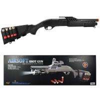 Airsoft Shell Fed Pump Action Shot Gun Police M4 M180D1  