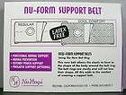 nu form support belt 6369 9 standard rig $ 8 99  see 