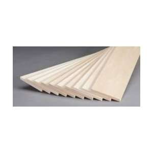  887530 Basswood Sheet 1/4x3x24 (10) Toys & Games