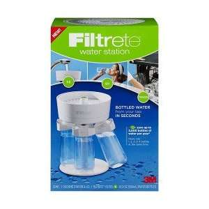   WS01 WH Water Filtration Station (4   16.9oz Bottles)