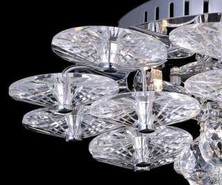 30 Modern Contemporary Crystal Ceiling Light Fixture  