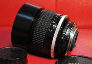 No.264) Nikon NIKKOR 85mm F1.4 Ai S Japan lens w/hood *Mint  