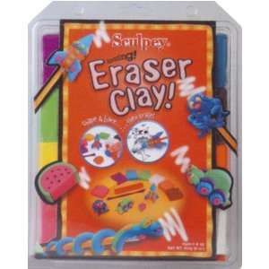  CKC2204040   Eraser Clay, 8 2oz bars, Assorted Colors 