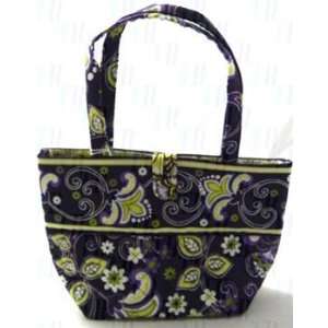  Stephanie Dawn Pippa   Purply Pear * New Quilted Handbag 