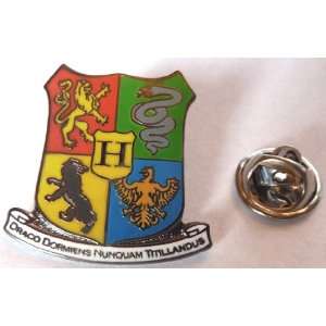  Harry Potter Hogwarts Coat of Arms Crest Lapel Tie Pin 