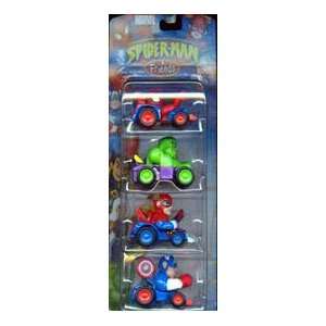  Spider Man & Friends Race Car Buddies Toys & Games