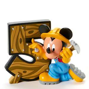 Disney Showcase Carpenter Mickey Mouse Age 5 Figurine 4017905  
