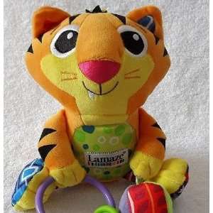   education bed hanging ring plush toy tiger rattle Toys & Games