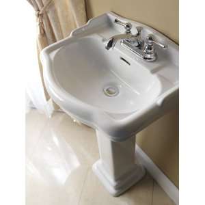 Barclay Stanford? 460 Vitreous China Pedestal Lavatory Sink with 4 