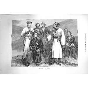   1873 Immeritians Caucasus Natives Mountains Fine Art