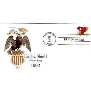    Eagle & Sheild 1992 First Day Of Issue Stamps Env. 