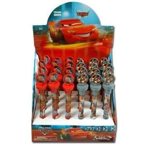    Cars Light Up Bubble Pen With Stamper Case Pack 288