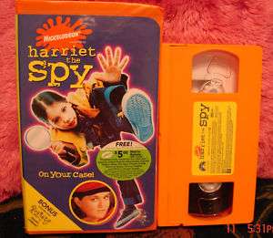 Harriet the Spy Vhs Video Clamshell~ONLY $2.75 To SHIP 097363275701 