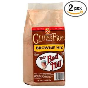 Bobs Red Mill Brownie Mix Gluten Free, 21 Ounce (Pack of 2)  