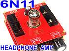 Portable Tube 6111 headphone amplifier amp with battery  