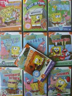 Spongebob Squarepants 10 QTY Assorted Episodes DVD NEW  