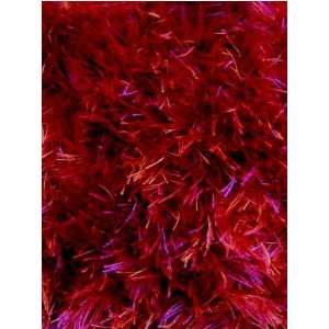  Shinny Wool 5x8 (Red) Furniture & Decor