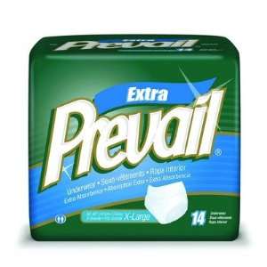 Prevail Protective Underwear in Black (X large) Quantity Casepack of 