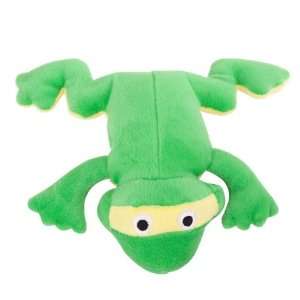  Syk Funny Squeaking Bright Green Frog Dog Toy Pet 