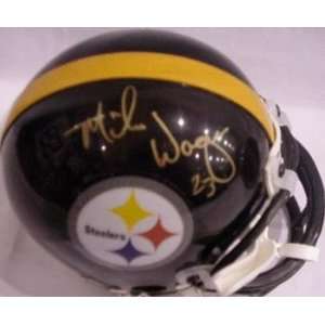  Mike Wagner (Pittsburgh Steelers) Football Mini Helmet 