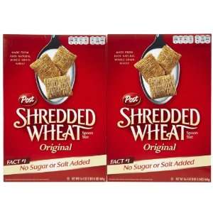 Post Shredded Wheat Original Spoon Size Cereal 16.4 oz  