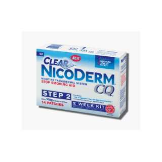  NicoDerm CQ Smoking Cessation Aid,Step2 w/14mg   14ea 