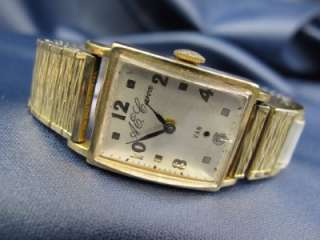 Mens Vintage 14KT Gold A.E. Cason Waltham Watch 21 Jewels *AS IS 