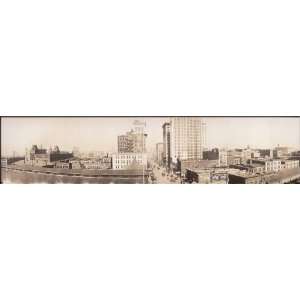  Panoramic Reprint of Panorama of Birmingham, Ala.