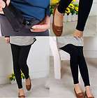KR703L New Maternity Clothes Cotton Leggings Tight Pants BLACK