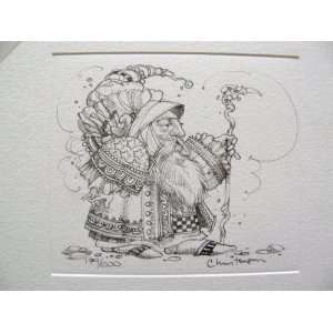   Christensen   Royal Processional Remarque Etching